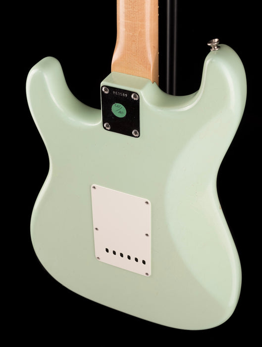 Used Fender Custom Shop Masterbuilt Greg Fessler 1960 Stratocaster Closet Classic Aged Surf Green with Abby Handwound Pickups