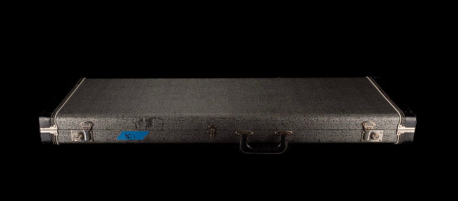 Vintage 1966 Fender Mustang 22.5" Scale Daphne Blue Refinished with OHSC