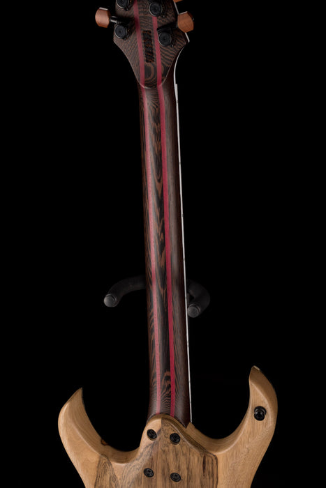 Mayones Duvelle Elte 6 40th Anniversary Master Builder Buckeye Burl Top Natural Fade Gloss Blackburst