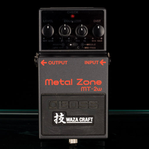 Used Boss MT-2W Metal Zone Waza Craft Distortion Guitar Effect Pedal