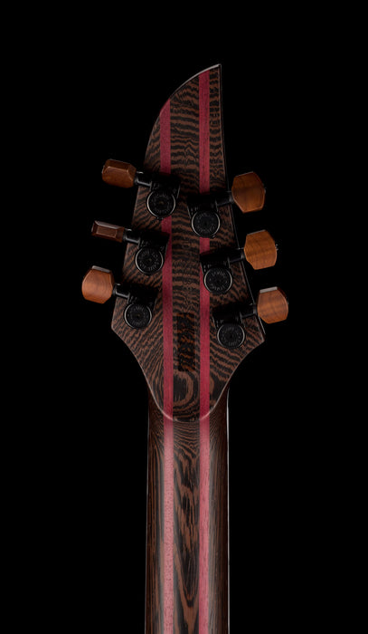 Mayones Duvelle Elte 6 40th Anniversary Master Builder Buckeye Burl Top Natural Fade Gloss Blackburst