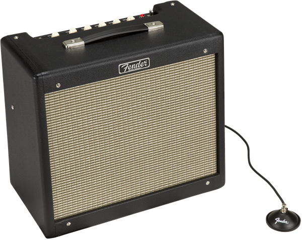 Fender Blues Jr. IV 1x12 EL-84 Tube Combo Guitar Amplifier Black Tolex