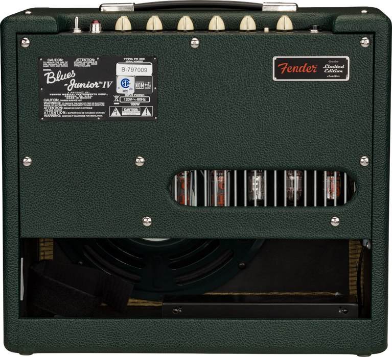 DISC - Fender 2020 Limited Edition Blues Junior IV Jensen C12Q Racing Green Tube Guitar Amplifier Combo