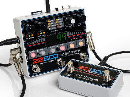 Electro-Harmonix 22500 Foot Controller Dual Stereo Looper Pedal