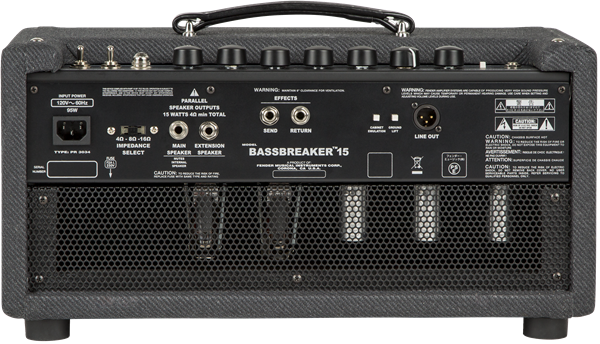 Fender Bassbreaker 15 EL84 Tube Guitar Amplifier Head Fender Bassbreaker 15 EL84 Tube Guitar Amplifier Head