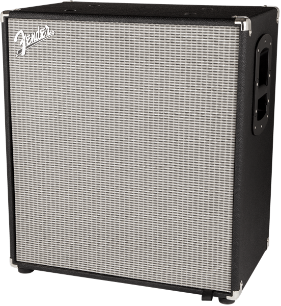 Fender Rumble 410 Bass Amp Cabinet (V3) Black/Silver