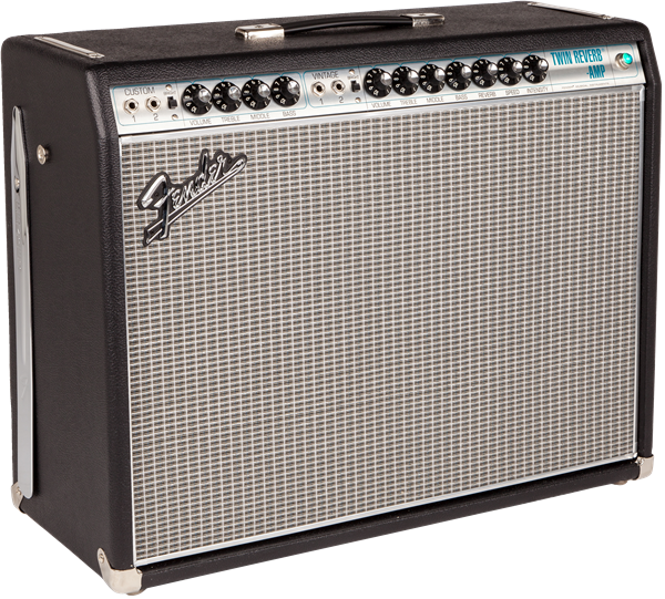 Fender Silverface ’68 Custom Twin Reverb Tube Guitar Amplifier