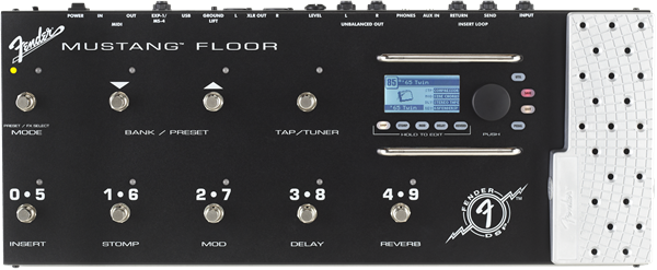 Fender Mustang Floor Multi-Effect Guitar Effect Pedal — Truetone Music