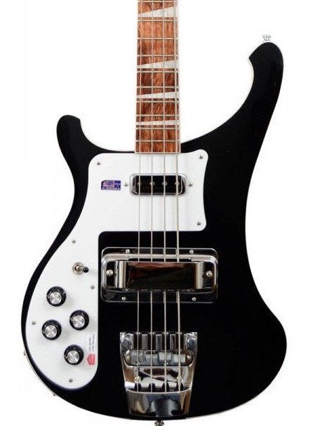 Rickenbacker 4003 Left Handed Bass Guitar Jetglo With OHSC
