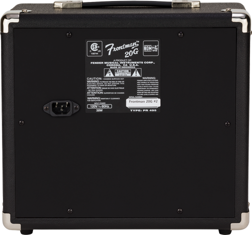 Fender Frontman® 20G, 120V Guitar Amplifiers