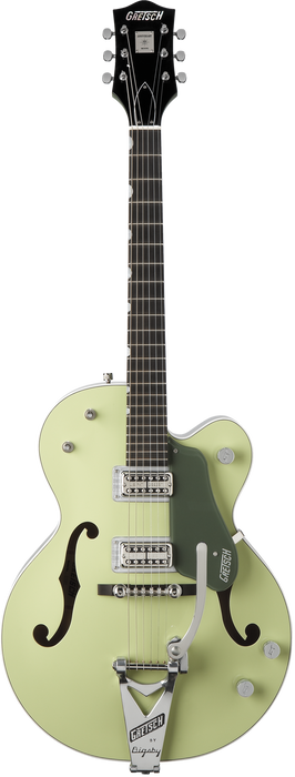 DISC - Gretsch G6118T Anniversary Rosewood Fingerboard Two-Tone Smoke Green with Bigsby