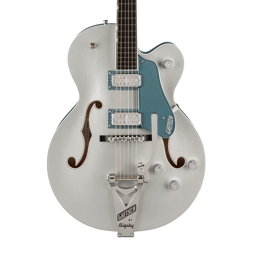 Gretsch G6118T-140 LTD 140th Double Platinum Anniversary With Bigsby Two-Tone Pure Platinum/Stone Platinum With Case