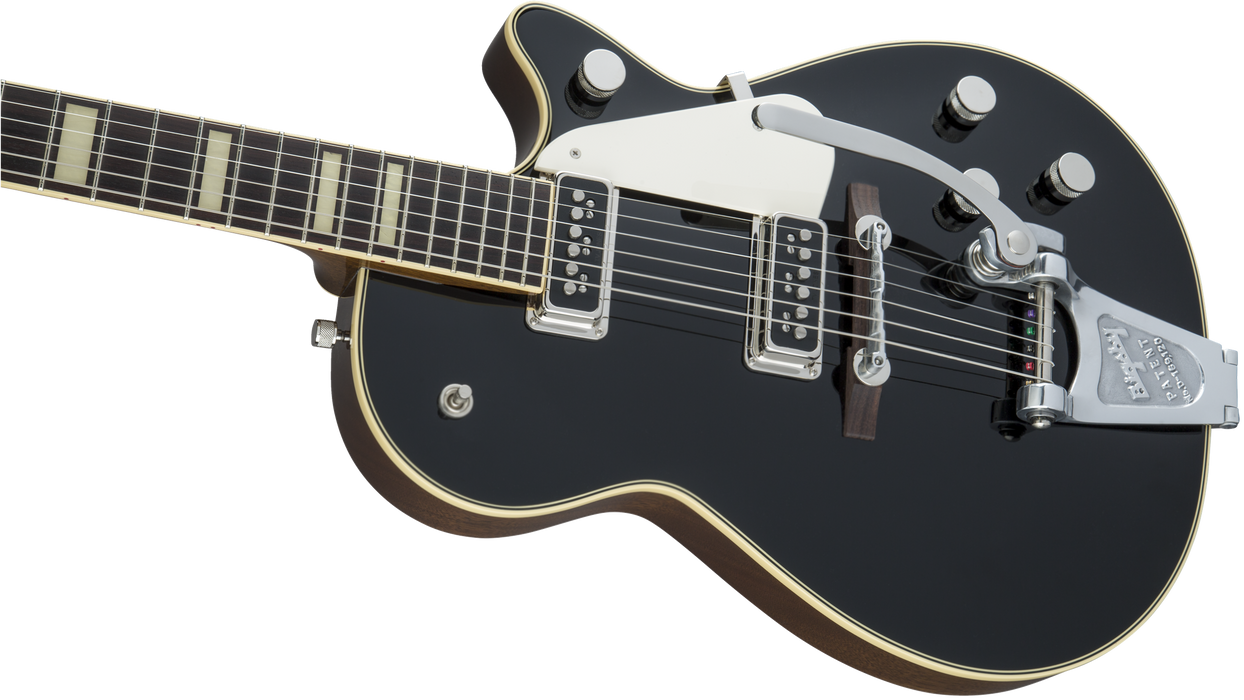 Gretsch G6128T-53 Vintage Select ’53 Duo Jet with Bigsby TV Jones Black Electric Guitar