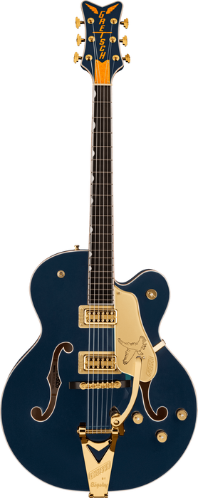 G6136TG Players Edition Falcon Hollow Body with String-Thru Bigsby and Gold Hardware Ebony Fingerboard Midnight Sapphire