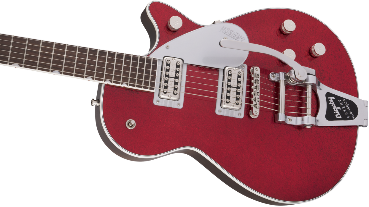 Gretsch G6129T Players Edition Jet FT with Bigsby Red Sparkle Electric Guitar