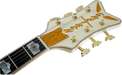 Gretsch G6136-55 Vintage Select Edition '55 Falcon Hollow Body with Cadillac Tailpiece Solid Spruce Top Vintage White Lacquer Electric Guitar