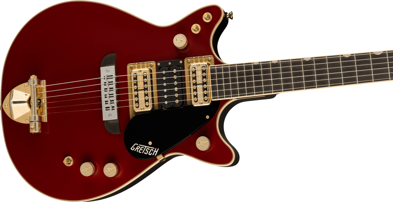 Gretsch G6131-MY-RB Limited Edition Malcolm Young Signature Jet Vintage Firebird Red With Case