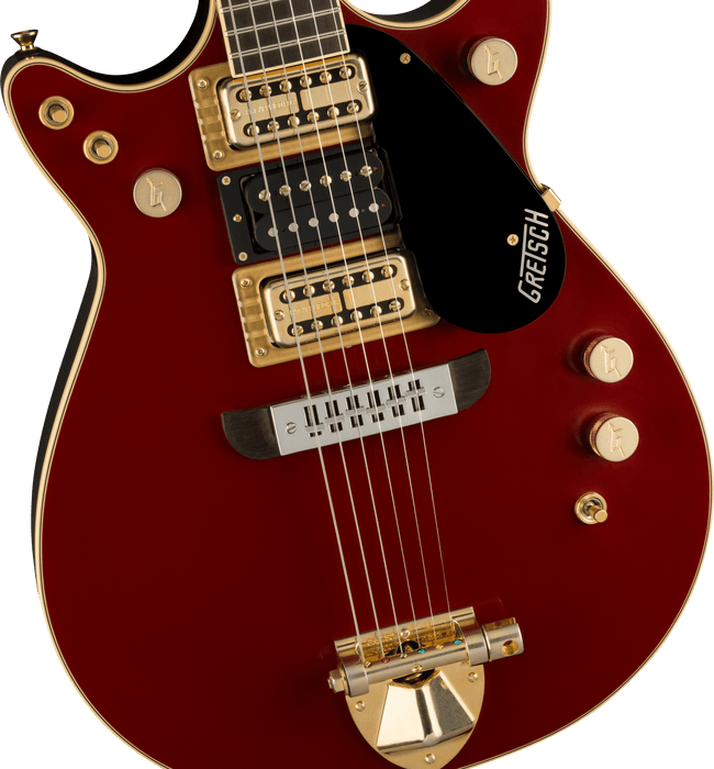 Gretsch G6131-MY-RB Limited Edition Malcolm Young Signature Jet Vintage Firebird Red With Case
