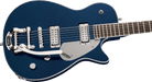 Gretsch G5260T Electromatic® Jet™ Baritone with Bigsby®, Laurel Fingerboard, Midnight Sapphire Electric Guitars