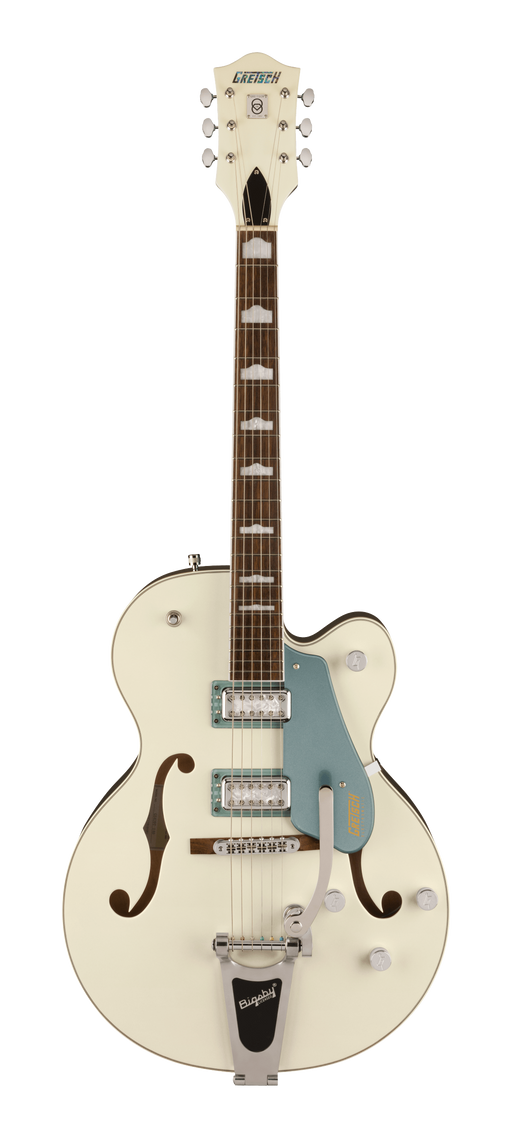 Gretsch G5420T-140 Electromatic 140th Double Platinum Hollow Body With Bigsby Two-Tone Pearl Platinum/Stone Platinum With Case