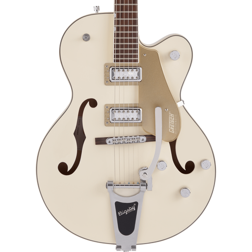 Gretsch G5410T Limited Edition Electromatic Tri-Five Hollow Body Single-Cut with Bigsby Two-Tone Vintage White/Casino Gold Electric Guitar