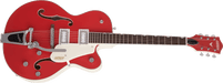 DISC - Gretsch G5410T Limited Edition Electromatic Tri-Five Hollow Body Single-Cut with Bigsby Two-Tone Fiesta Red/Vintage White Electric Guitar