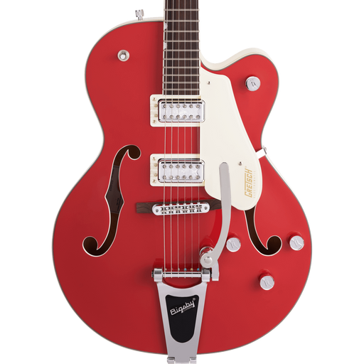 DISC - Gretsch G5410T Limited Edition Electromatic Tri-Five Hollow Body Single-Cut with Bigsby Two-Tone Fiesta Red/Vintage White Electric Guitar