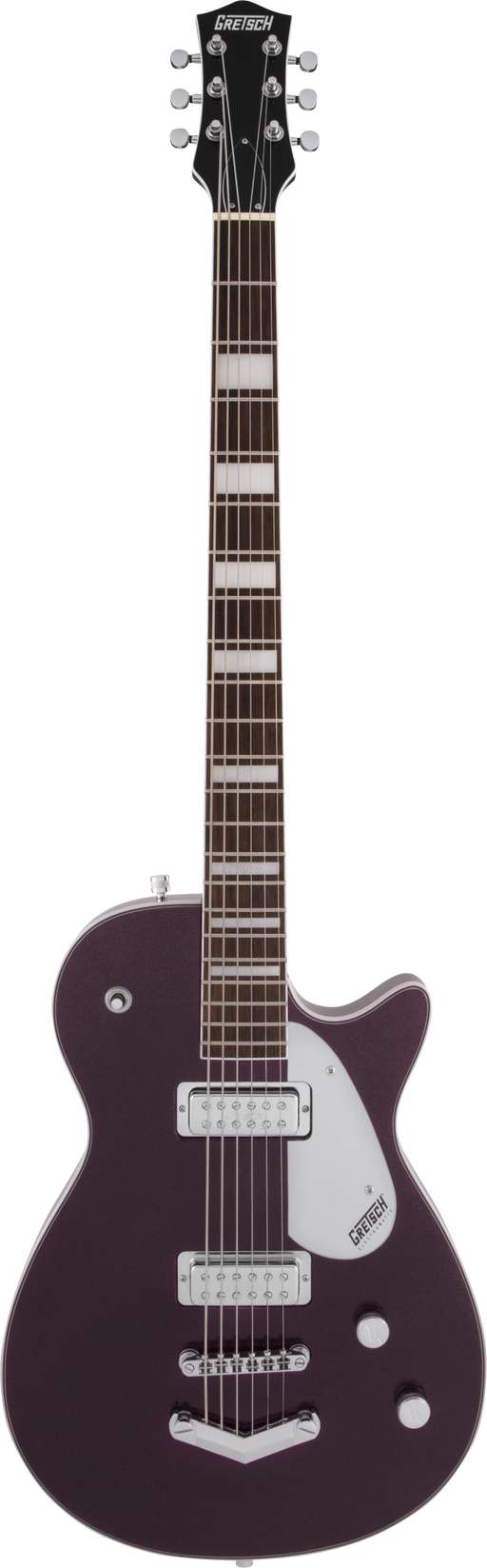 Gretsch G5260 Electromatic Jet Baritone with V-Stoptail Laurel Fingerboard Dark Cherry Metallic Electric Guitar