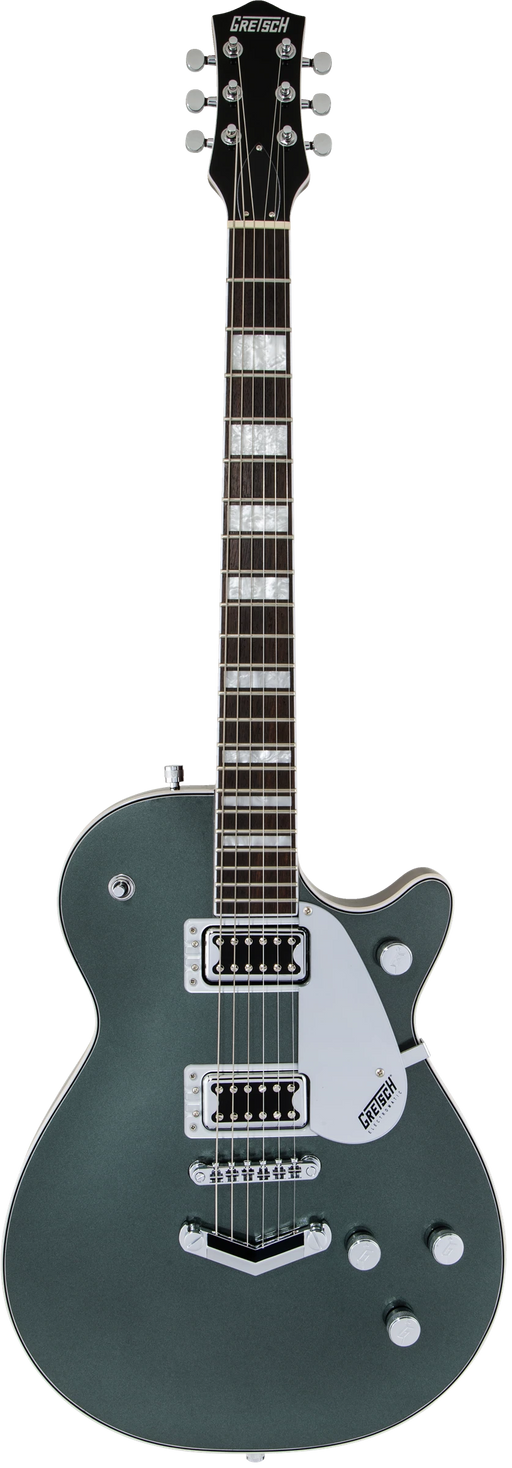 Gretsch G5220 Electromatic Jet BT Single-Cut with V-Stoptail Black Walnut Fingerboard Jade Grey Metallic