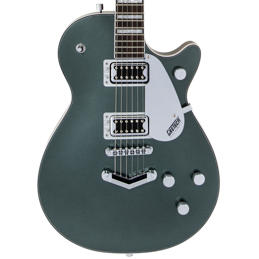 Gretsch G5220 Electromatic Jet BT Single-Cut with V-Stoptail Black Walnut Fingerboard Jade Grey Metallic