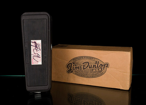 Used Dunlop Original Crybaby GCB-95 Wah Pedal Owned and Signed by Vic Flick