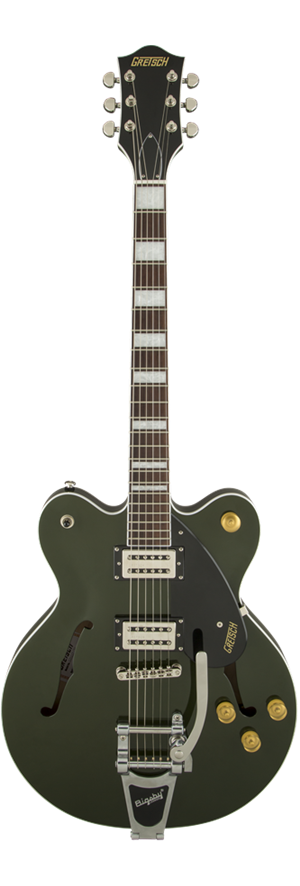 Gretsch G2622T Streamliner Center Block with Bigsby Broad'Tron Pickups Torino Green