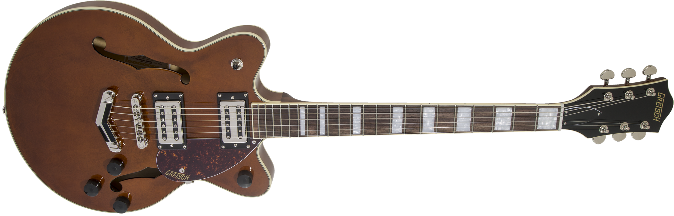 Gretsch G2655 Streamliner Center Block Jr. with V-Stoptail, Broad'Tron Pickups - Single Barrel Stain