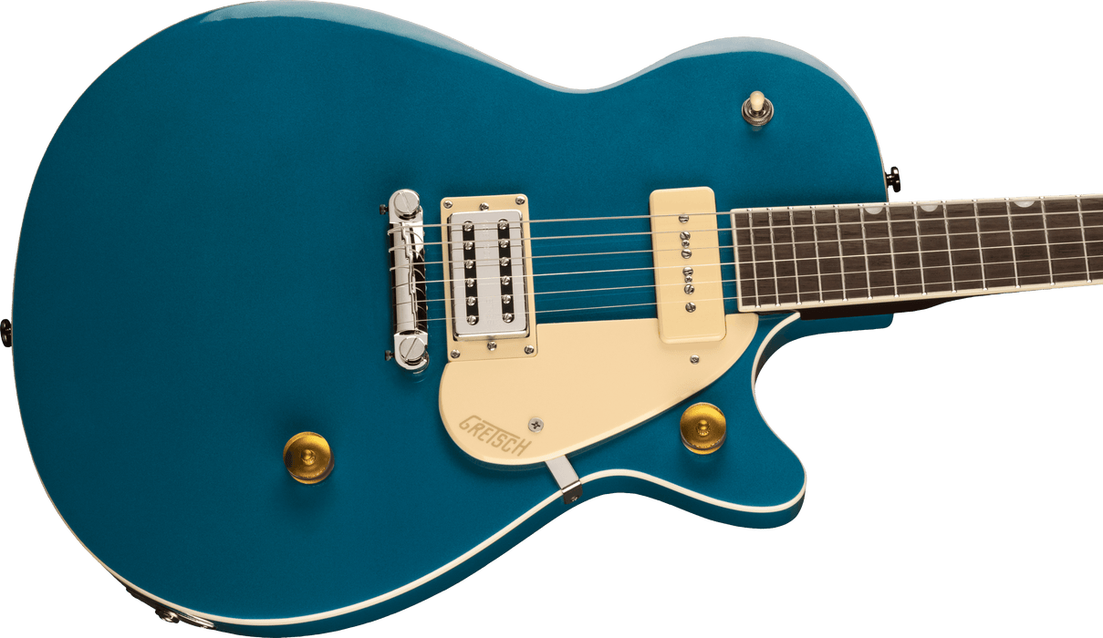 Gretsch G2215-P90 Streamliner™ Junior Jet™ Club P90, Laurel Fingerboard, Ocean Turquoise Electric Guitars