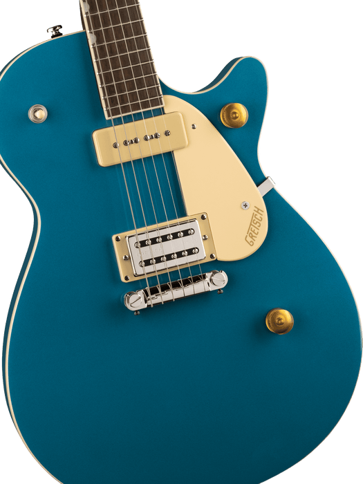 Gretsch G2215-P90 Streamliner™ Junior Jet™ Club P90, Laurel Fingerboard, Ocean Turquoise Electric Guitars