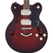 Gretsch G2622-P90 Streamliner Center Block Double-Cut P90 with V-Stoptail Claret Burst Electric Guitar