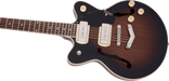 Gretsch G2655-P90 Streamliner Center Block Jr. Double-Cut P90 with V-Stoptail Brownstone Electric Guitar