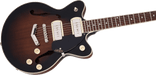 Gretsch G2655-P90 Streamliner Center Block Jr. Double-Cut P90 with V-Stoptail Brownstone Electric Guitar