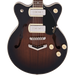 Gretsch G2655-P90 Streamliner Center Block Jr. Double-Cut P90 with V-Stoptail Brownstone Electric Guitar