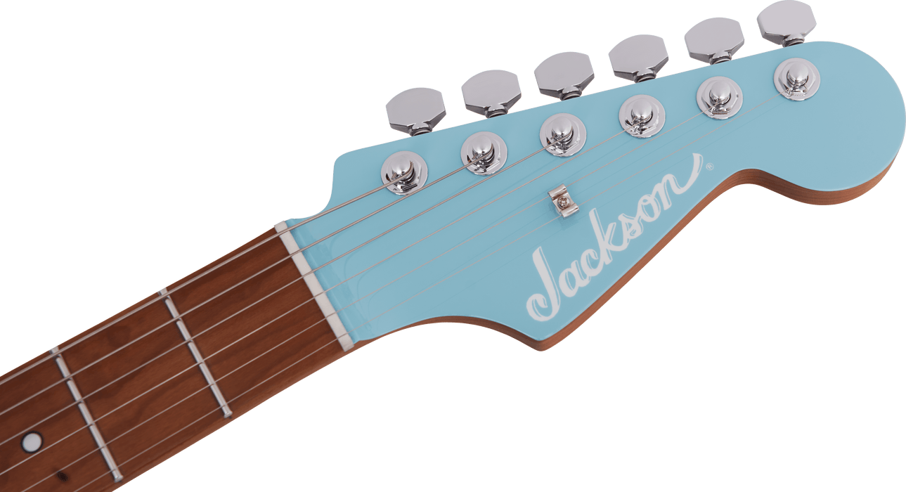 Jackson MJ Series Signature Misha Mansoor So-Cal 2PT Caramelized Maple Fingerboard Daphne Blue