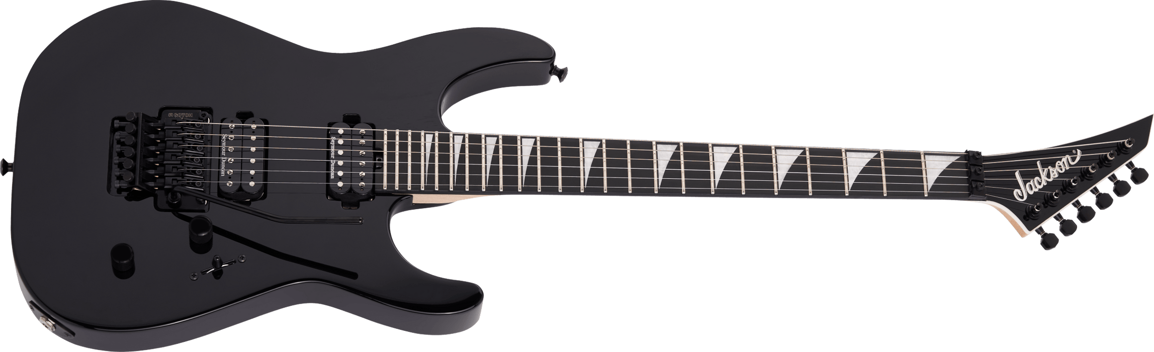 Jackson MJ Series Dinky DKR MAH Ebony Fingerboard Gloss Black