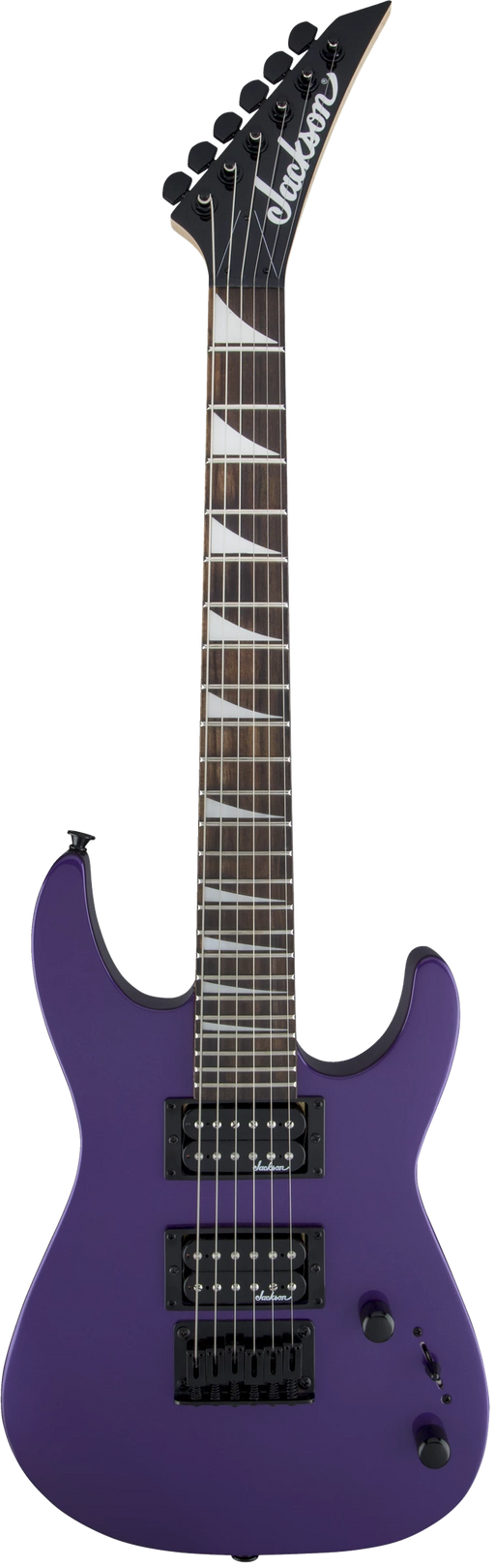 Jackson JS Series Dinky Minion JS1X Amaranth Fingerboard Pavo Purple Mini Guitar