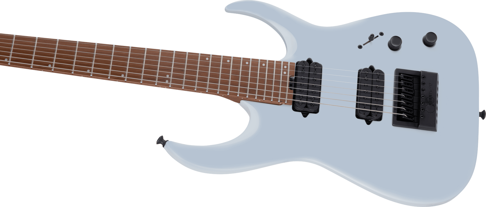 Jackson Pro Series Rhoads RRT-3 Ebony Fingerboard Ivory with Black Pinstripes