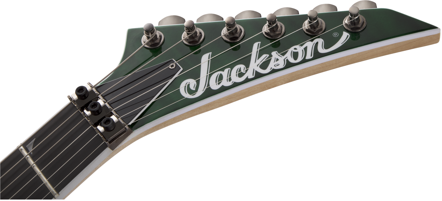 Jackson Pro Series Soloist SL2Q MAH Ebony Fingerboard Transparent Green