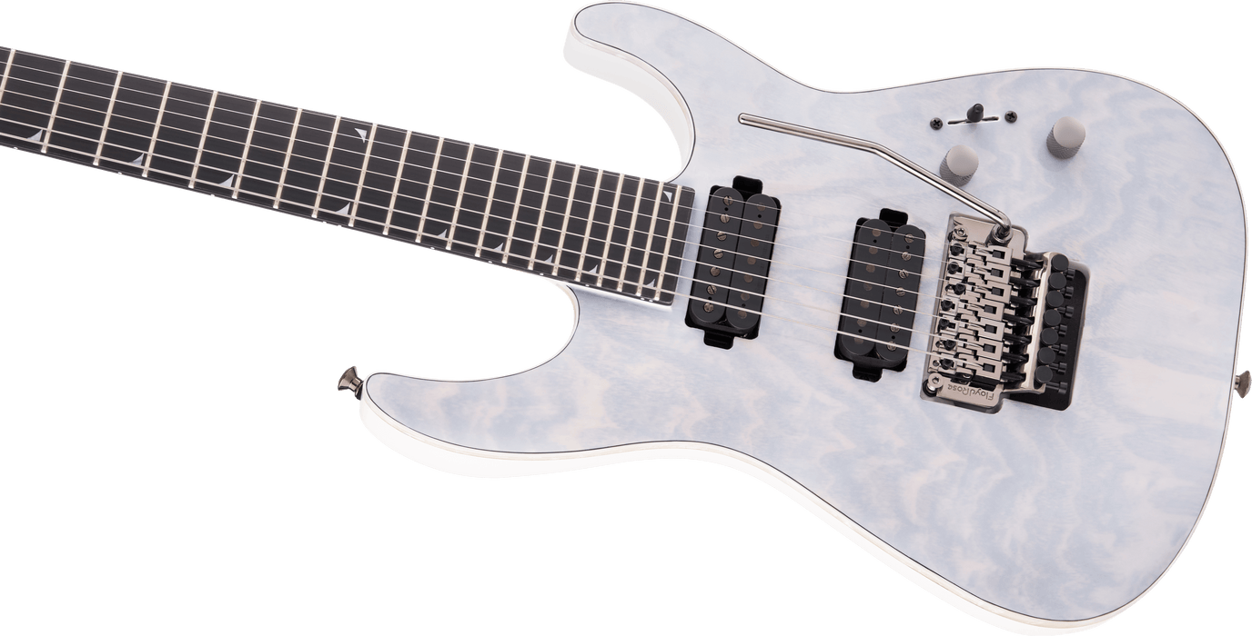 Jackson Pro Series Soloist SL7A MAH Ebony Fingerboard Unicorn White