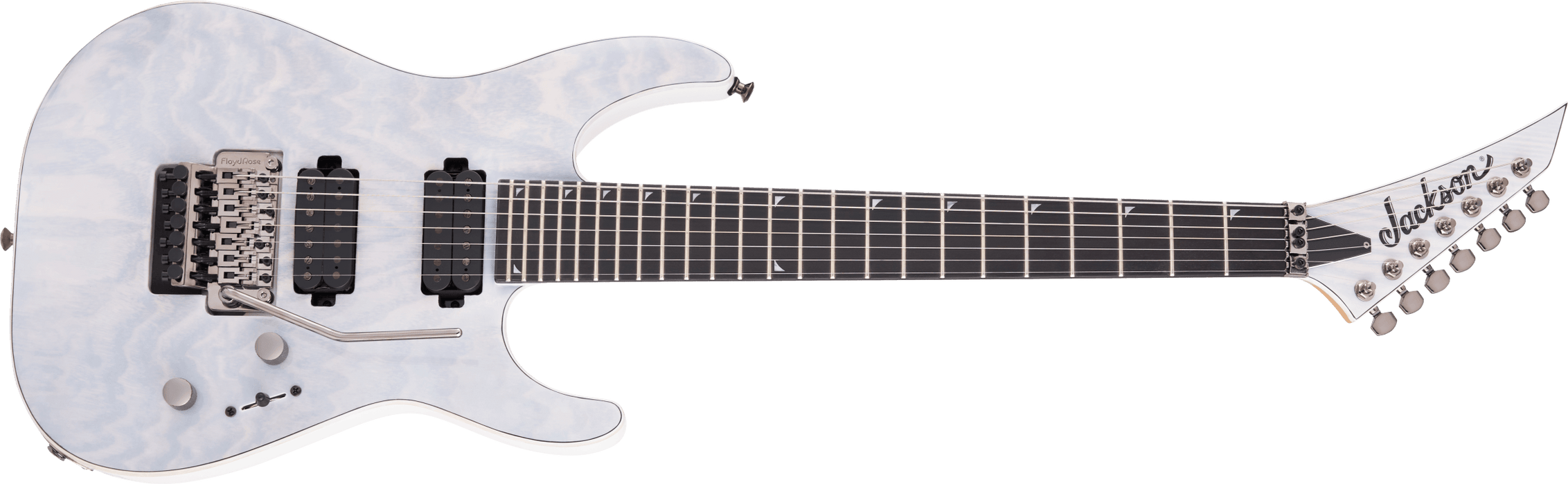 Jackson Pro Series Soloist SL7A MAH Ebony Fingerboard Unicorn White