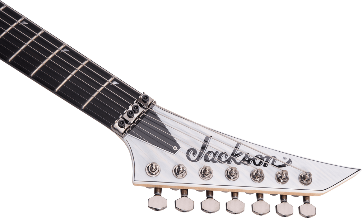 Jackson Pro Series Soloist SL7A MAH Ebony Fingerboard Unicorn White