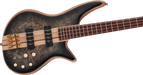 Jackson Pro Series Spectra Bass SBP IV Caramelized Jatoba Fingerboard Transparent Black Burst