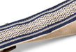 Taylor Academy Strap White/Blue Jacquard Cotton 2" 