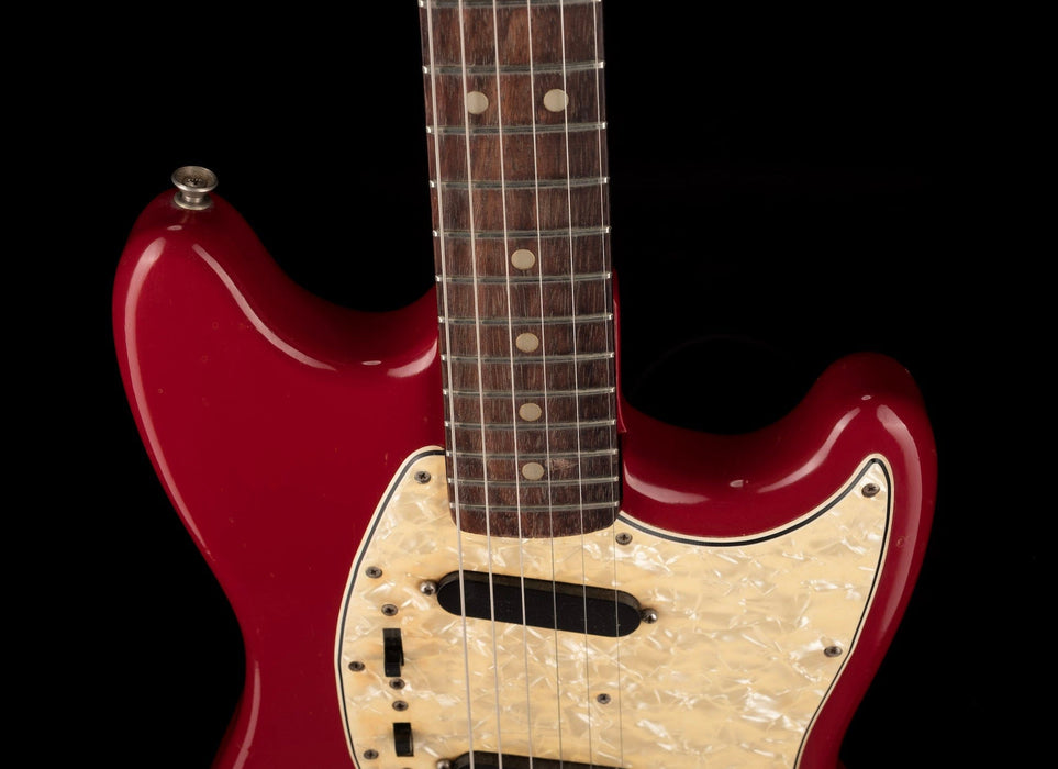 Vintage 1966 Fender Mustang Dakota Red with OHSC